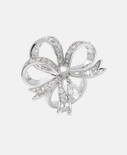 Swarovski prsten Stříbrná 2