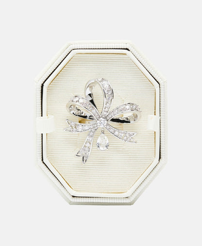 Swarovski prsten Stříbrná 3