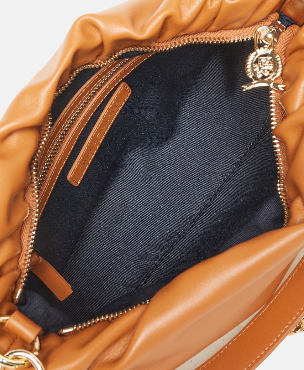 Tommy Hilfiger kabelka přes rameno Karamelová 3