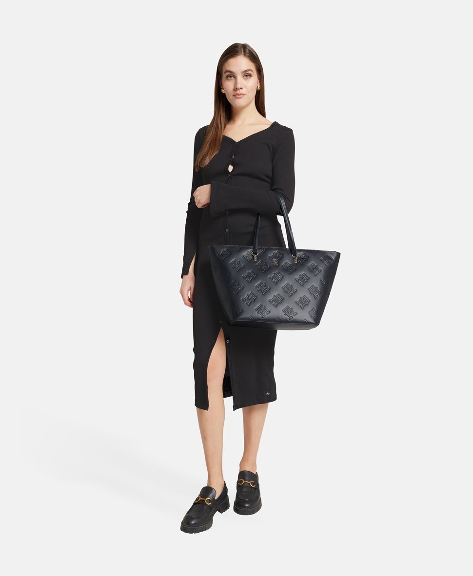 Tommy Hilfiger kabelka shopper Modrá 5