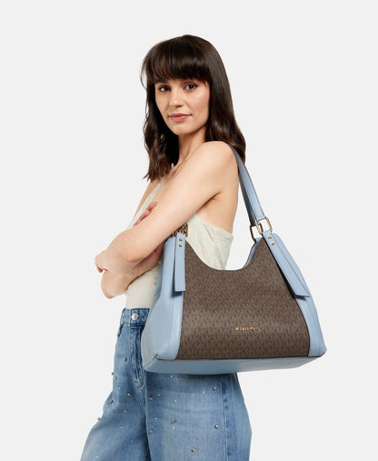 Michael Michael Kors kabelka přes rameno Světle modrá 5