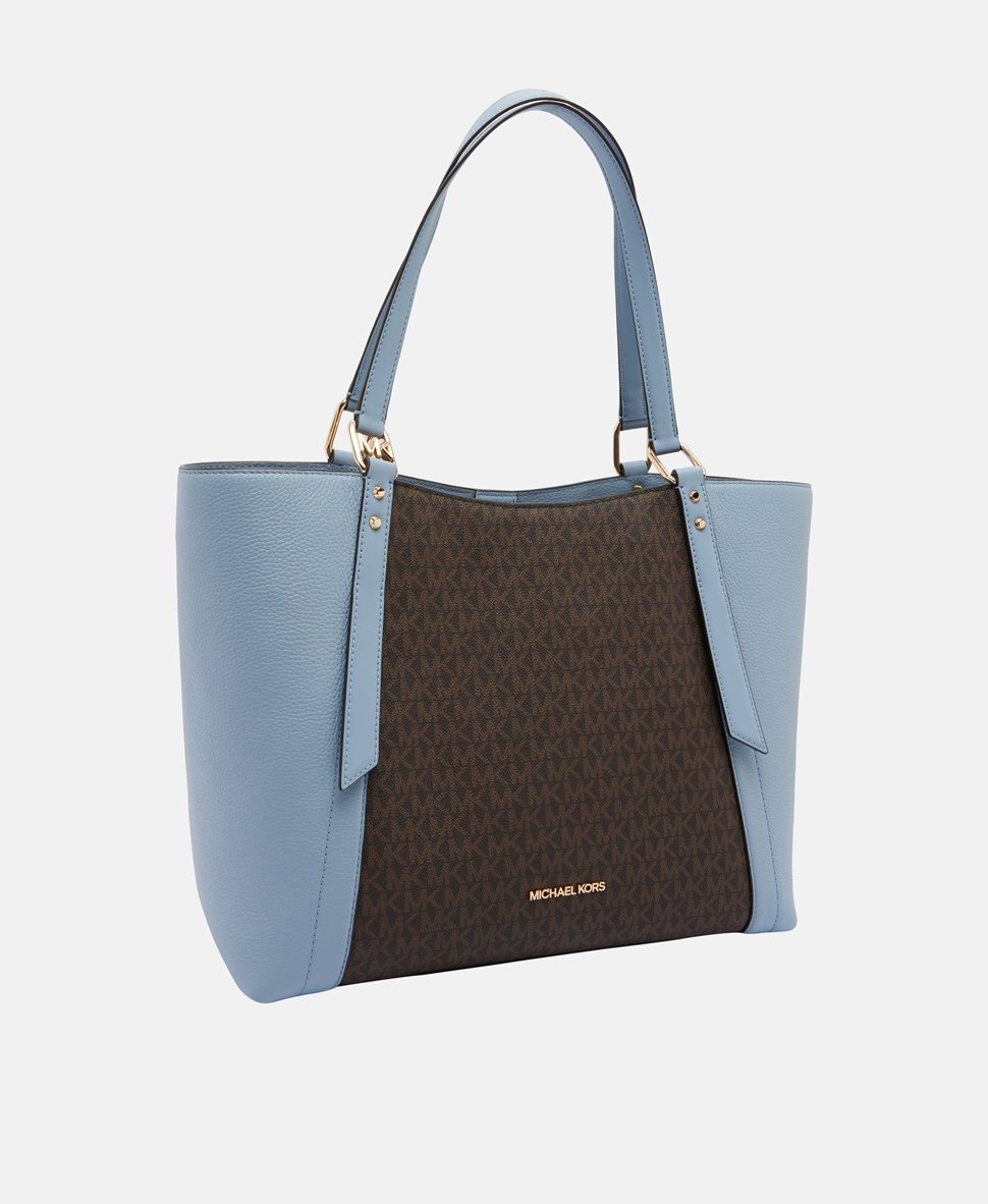 Michael Michael Kors kabelka tote Světle modrá 1