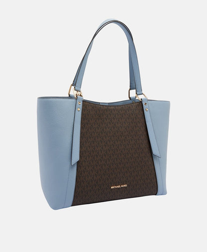 Michael Michael Kors kabelka tote Světle modrá 1