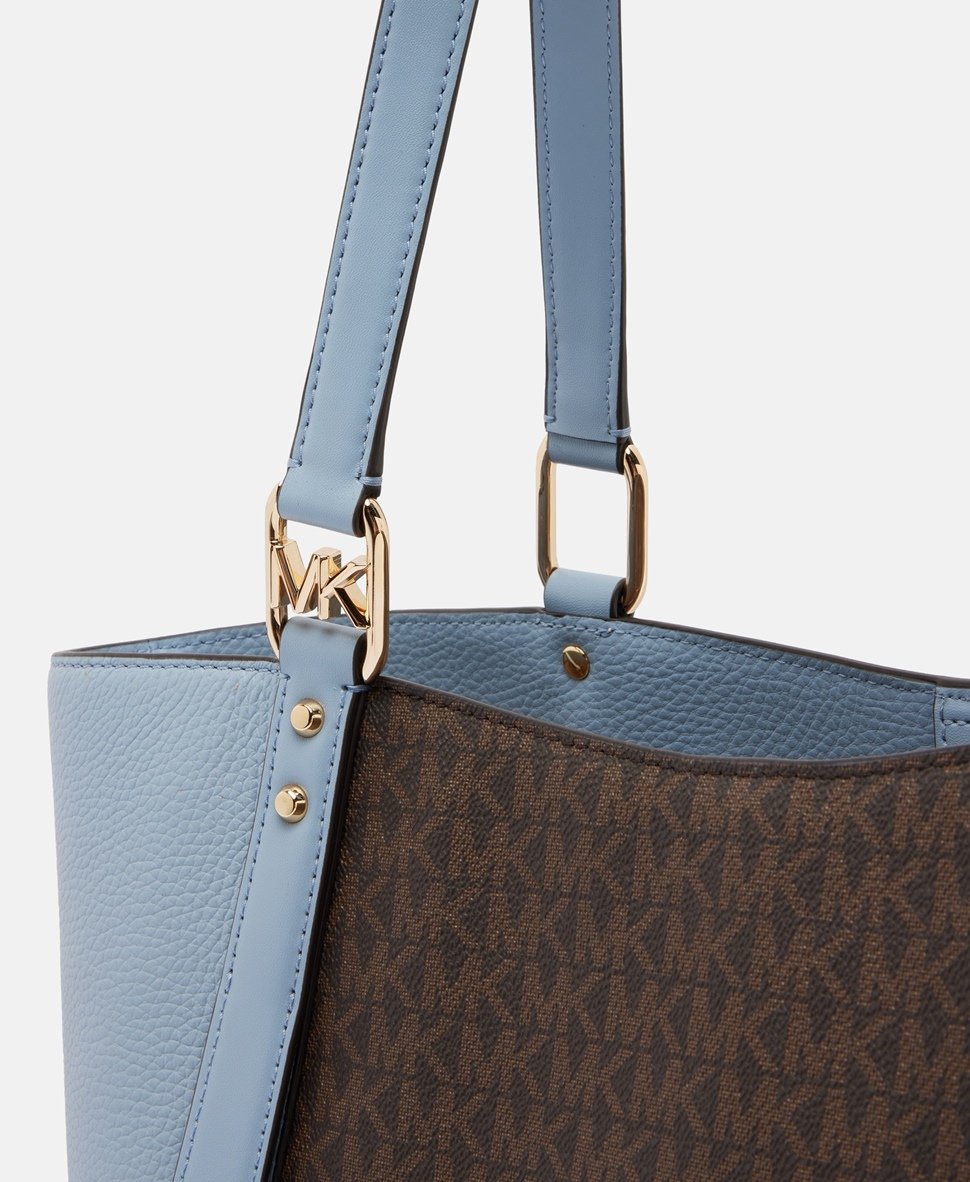 Michael Michael Kors kabelka tote Světle modrá 2