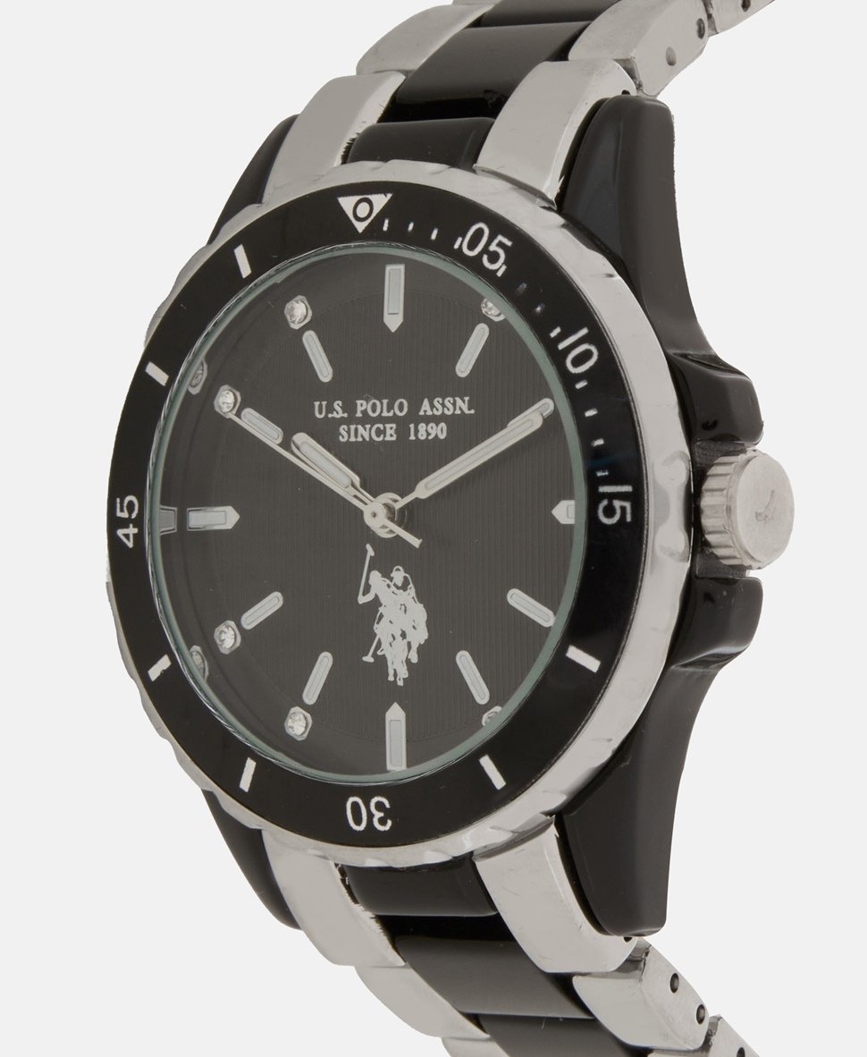 U.S. Polo Assn. hodinky Černá 2
