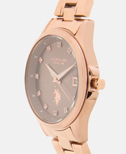 U.S. Polo Assn. hodinky Růžově zlatá 2