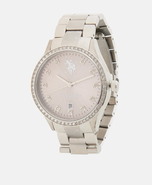 U.S. Polo Assn. hodinky Stříbrná 1
