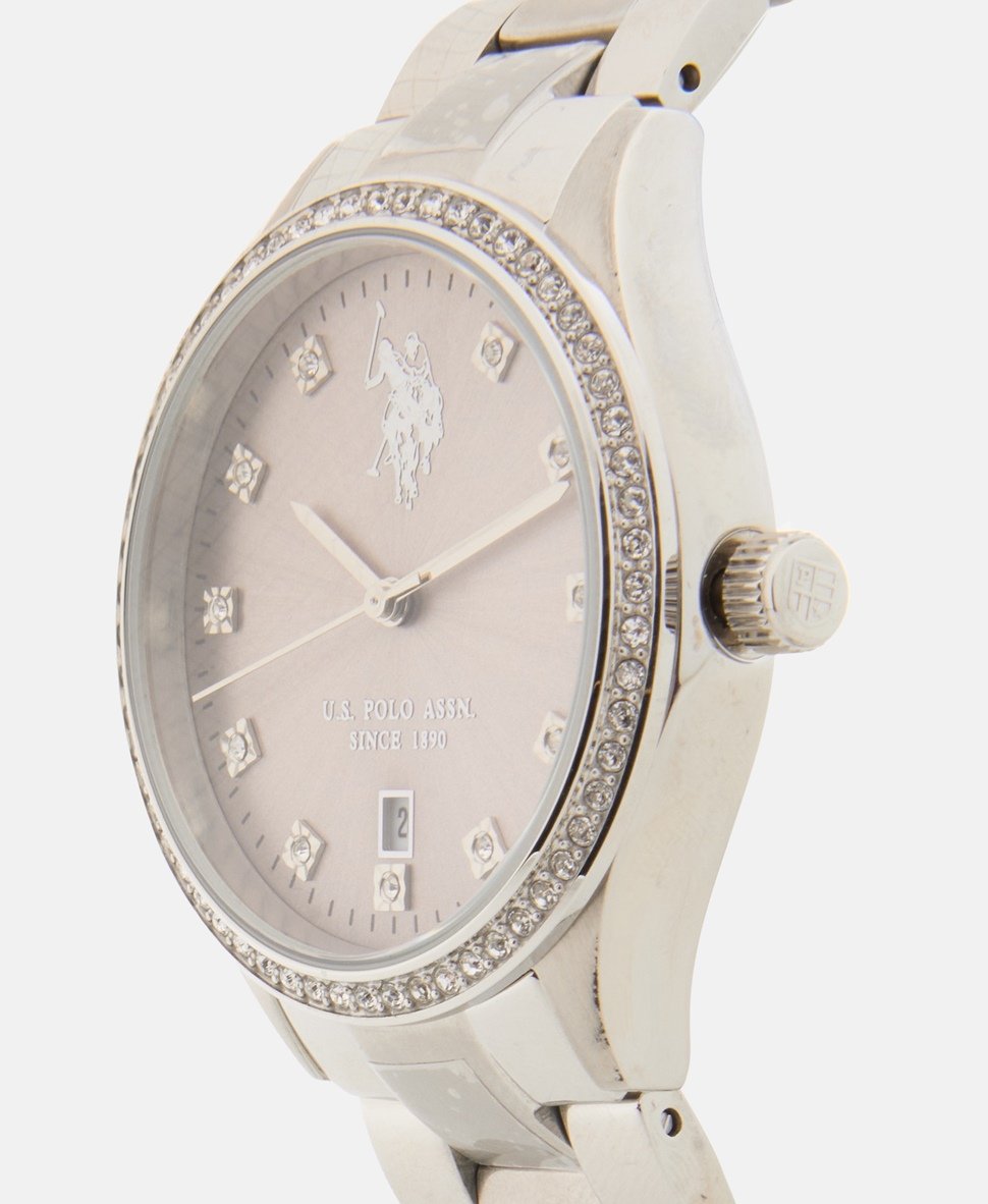 U.S. Polo Assn. hodinky Stříbrná 2