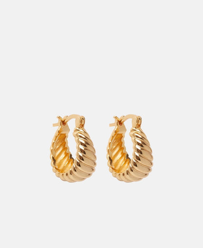 Lawrence Grey Jewelry Obručové náušnice Zlatá 1