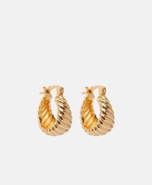 Lawrence Grey Jewelry Obručové náušnice Zlatá 1