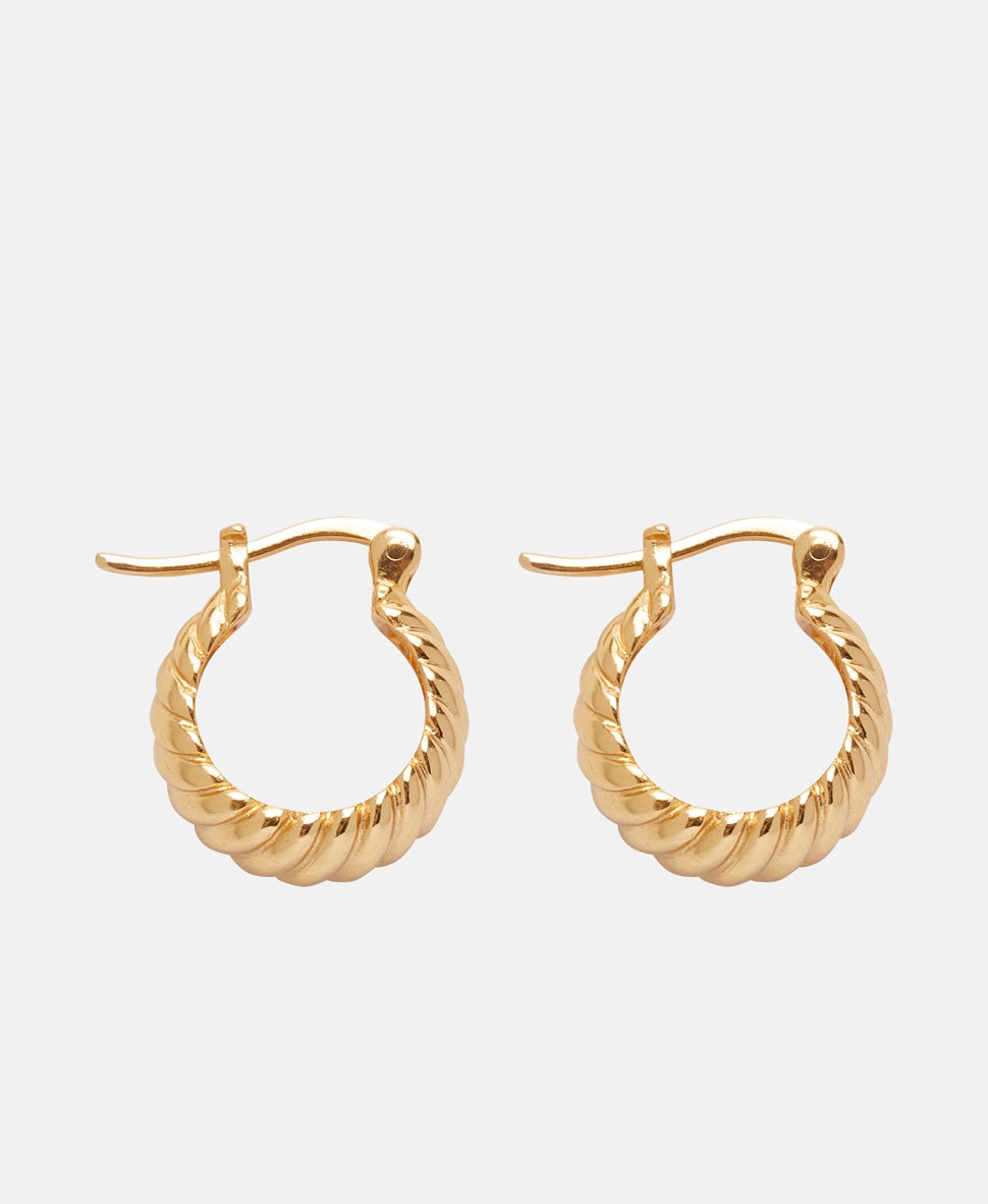 Lawrence Grey Jewelry Obručové náušnice Zlatá 2