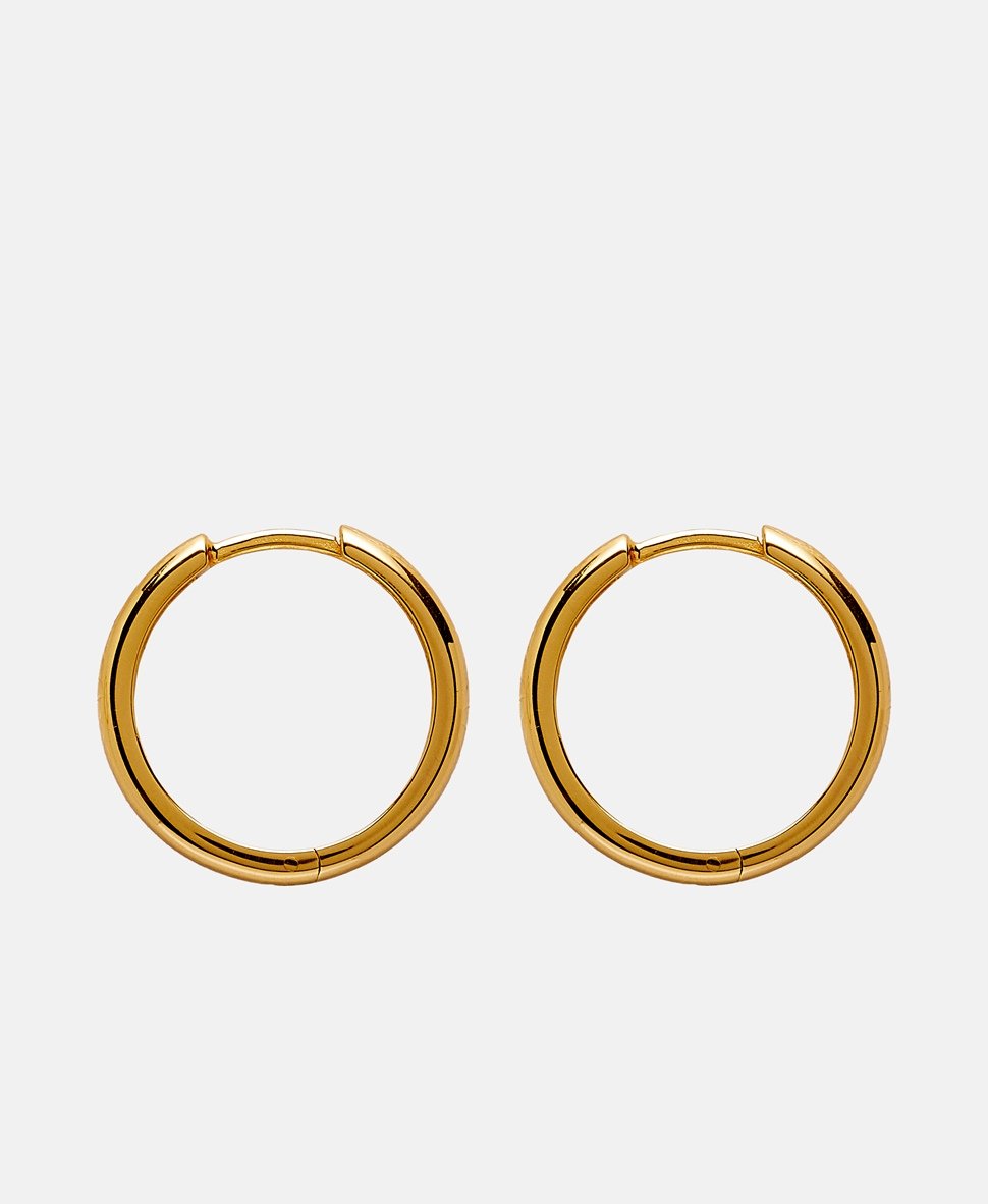 Lawrence Grey Jewelry Obručové náušnice Zlatá 2