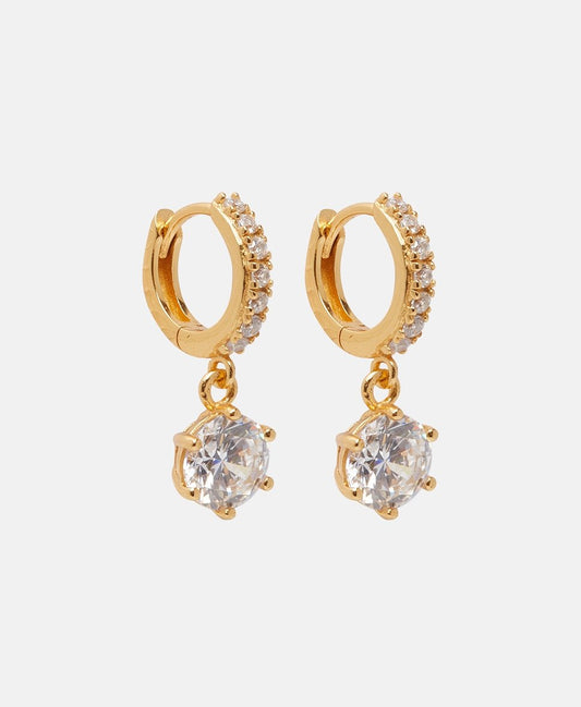 Lawrence Grey Jewelry Obručové náušnice Zlatá 1