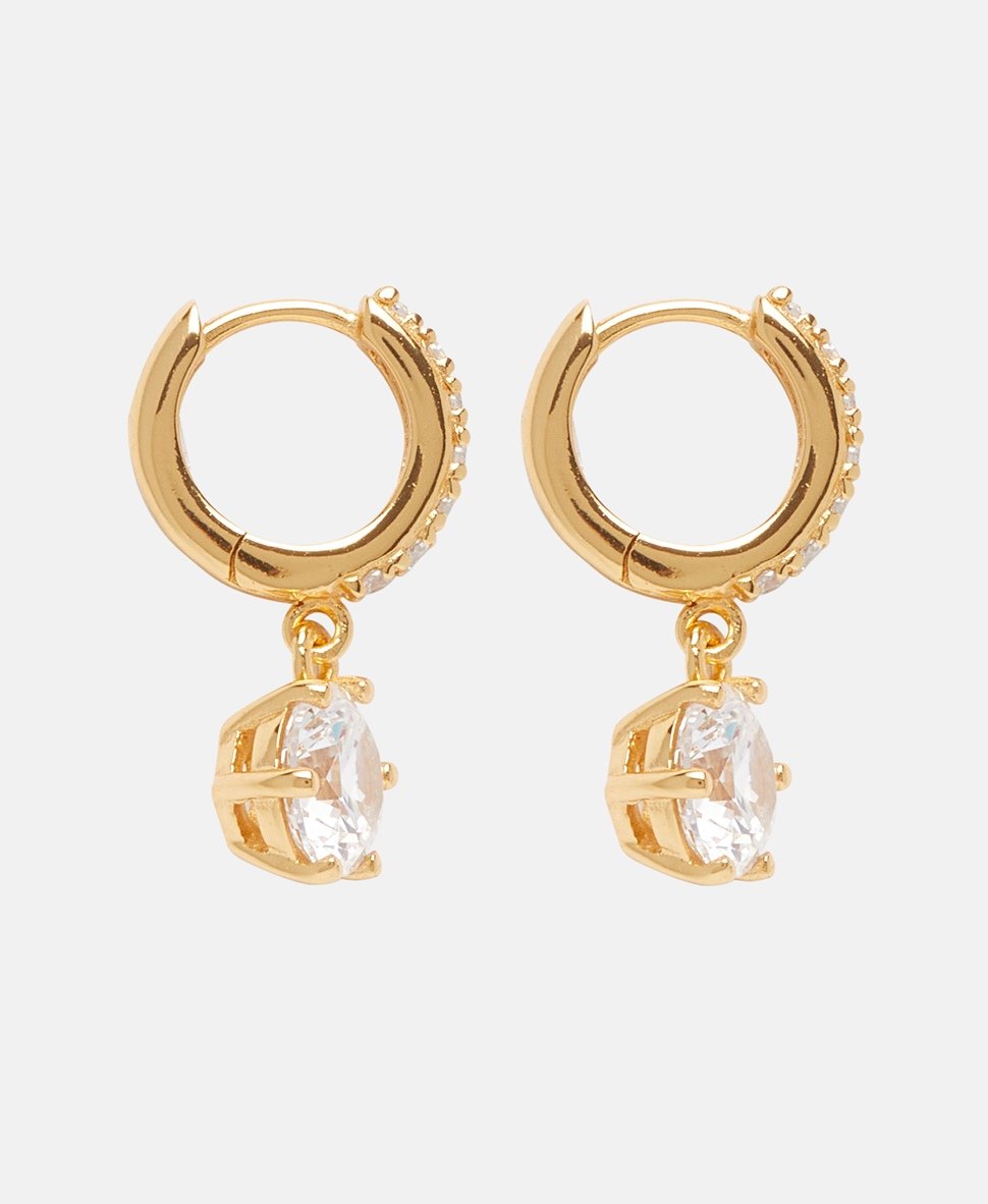 Lawrence Grey Jewelry Obručové náušnice Zlatá 2