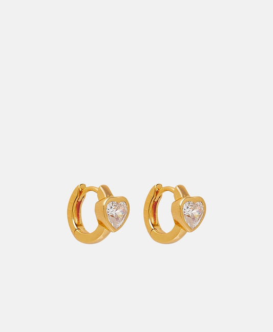 Lawrence Grey Jewelry Obručové náušnice Zlatá 1