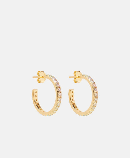 Lawrence Grey Jewelry Obručové náušnice Zlatá 1