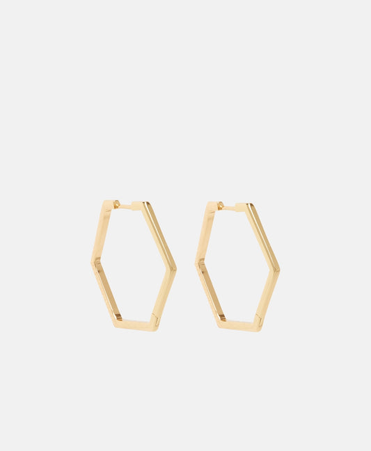 Lawrence Grey Jewelry Obručové náušnice Zlatá 1