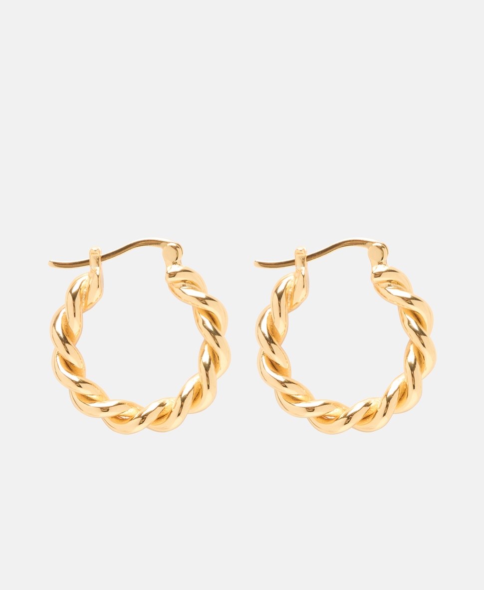 Lawrence Grey Jewelry Obručové náušnice Zlatá 2