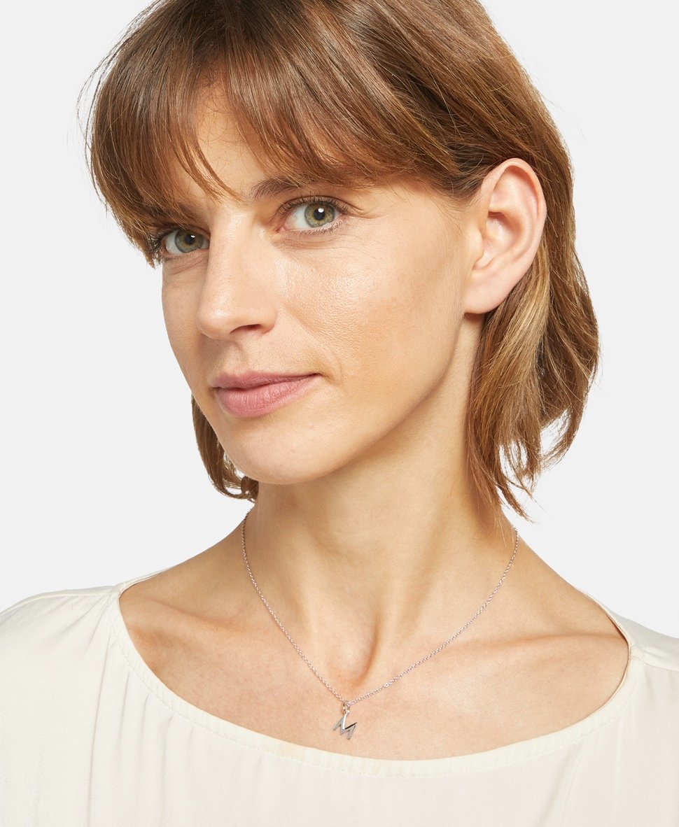 Lawrence Grey Jewelry řetízek s přívěskem Stříbrná 3