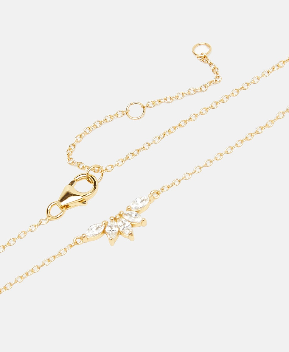 Lawrence Grey Jewelry řetízek s přívěskem Zlatá 2