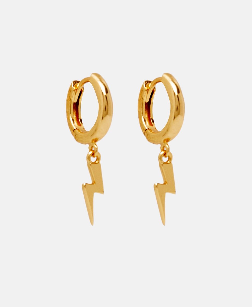 Lawrence Grey Jewelry Obručové náušnice Zlatá 1