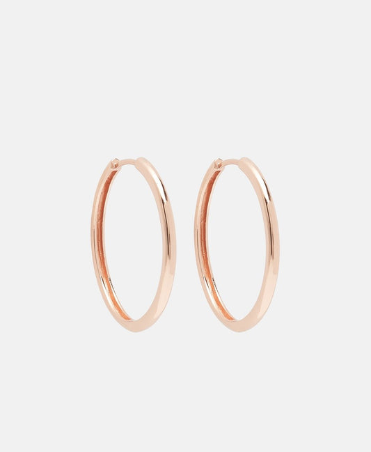 Lawrence Grey Jewelry Obručové náušnice Růžově zlatá 1