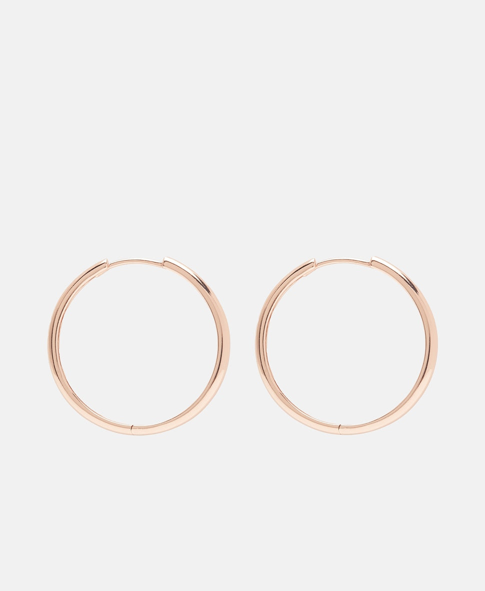 Lawrence Grey Jewelry Obručové náušnice Růžově zlatá 2