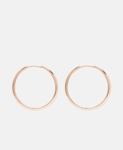 Lawrence Grey Jewelry Obručové náušnice Růžově zlatá 2