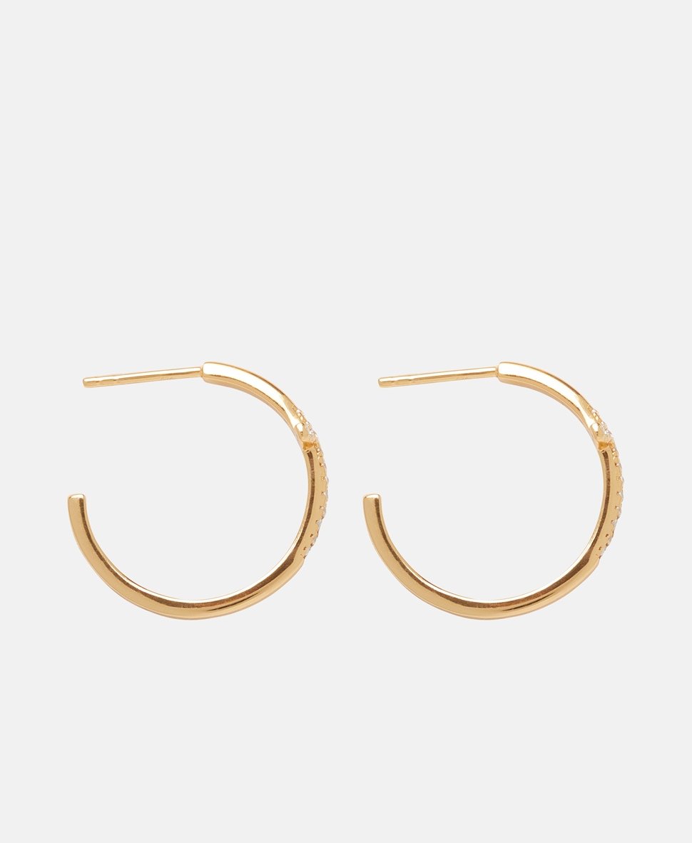 Lawrence Grey Jewelry Obručové náušnice Zlatá 2