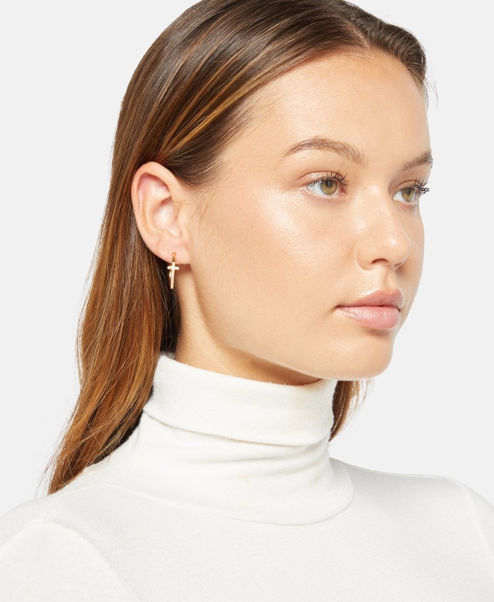 Lawrence Grey Jewelry Obručové náušnice Zlatá 3