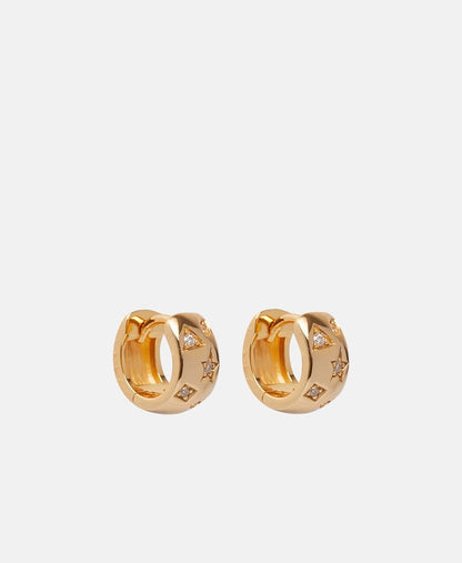 Lawrence Grey Jewelry Obručové náušnice Zlatá 1