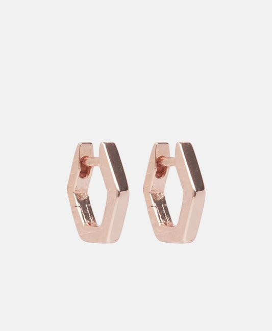 Lawrence Grey Jewelry Obručové náušnice Růžově zlatá 1