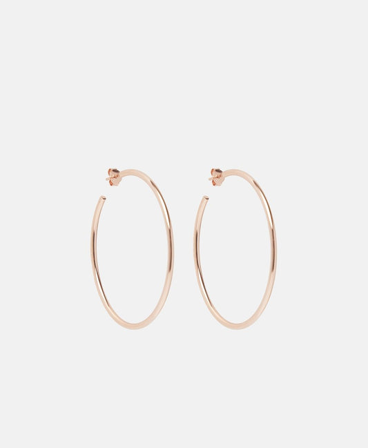 Lawrence Grey Jewelry Obručové náušnice Růžově zlatá 1