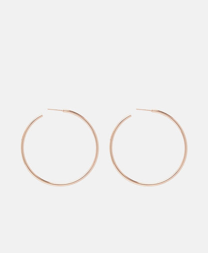 Lawrence Grey Jewelry Obručové náušnice Růžově zlatá 2