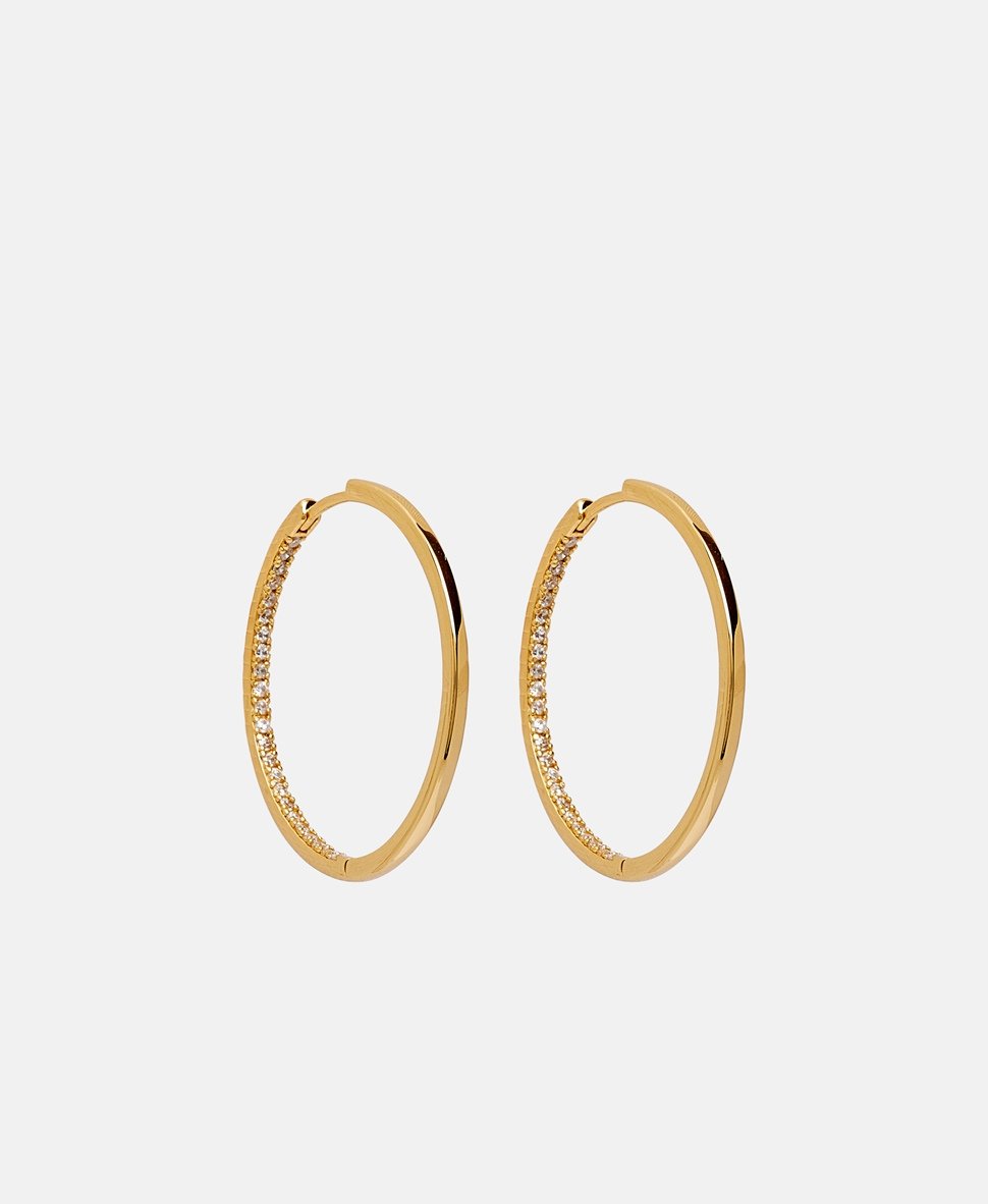 Lawrence Grey Jewelry Obručové náušnice Zlatá 1