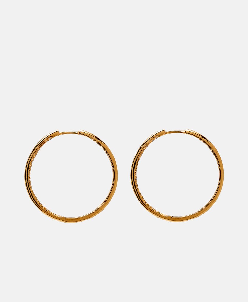 Lawrence Grey Jewelry Obručové náušnice Zlatá 2