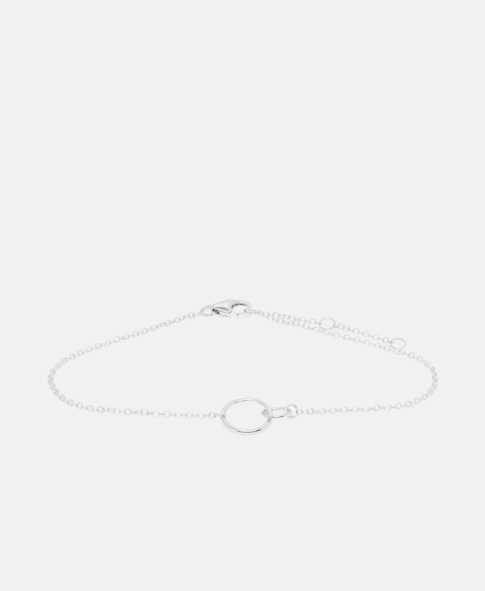 Lawrence Grey Jewelry řetízkový náramek s přívěskem Stříbrná 1