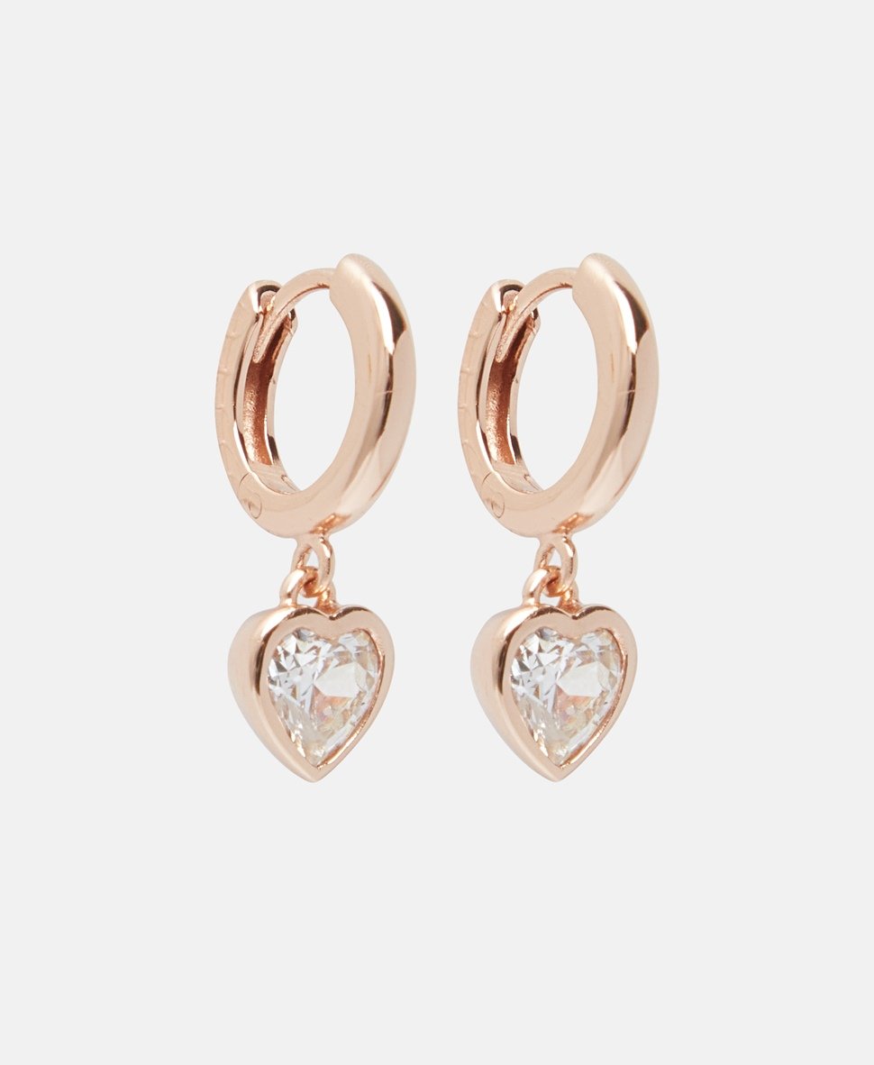 Lawrence Grey Jewelry Obručové náušnice Růžově zlatá 1