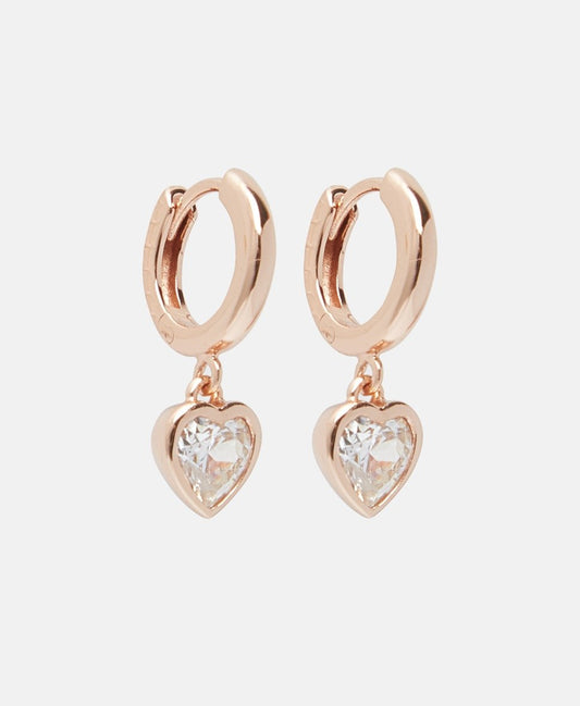 Lawrence Grey Jewelry Obručové náušnice Růžově zlatá 1