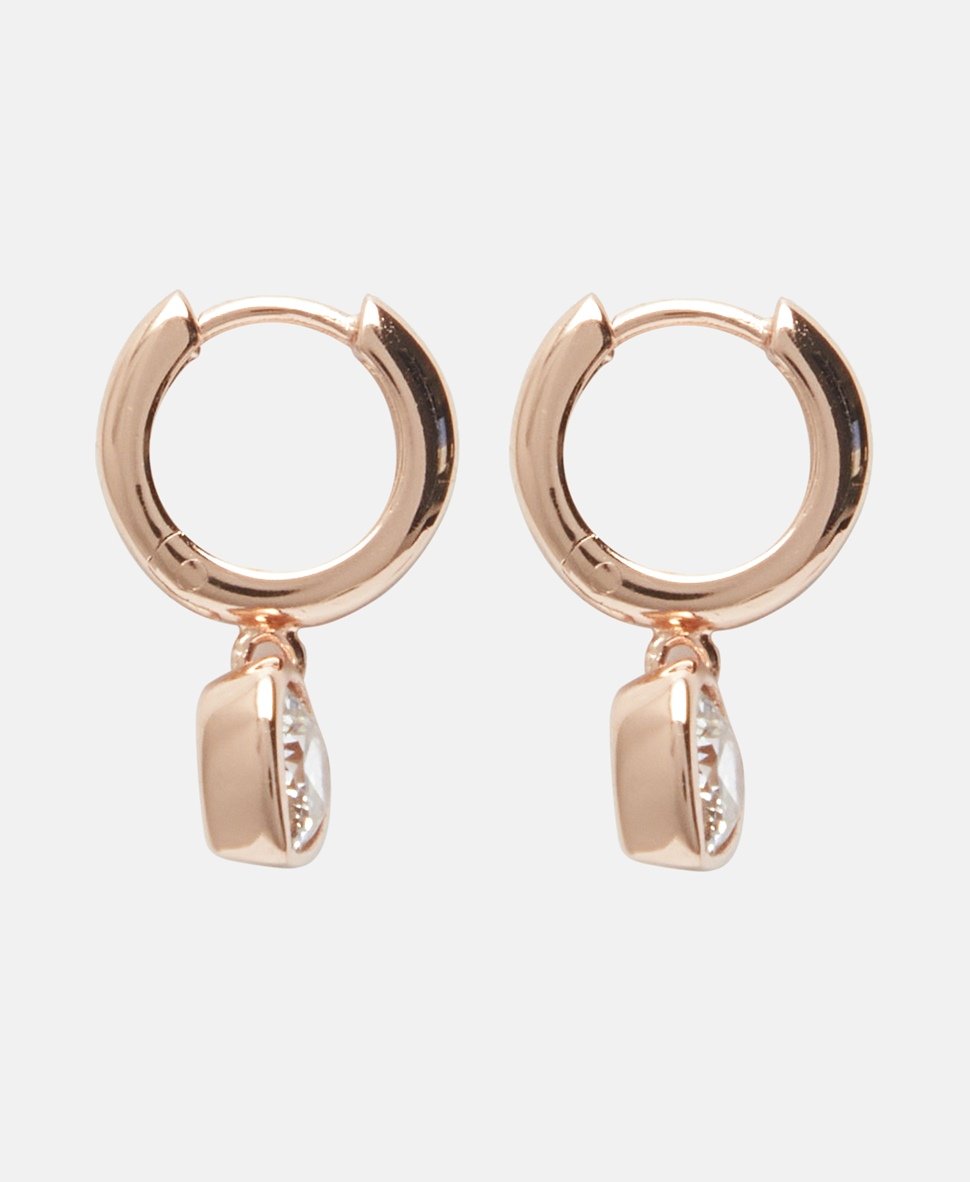 Lawrence Grey Jewelry Obručové náušnice Růžově zlatá 2