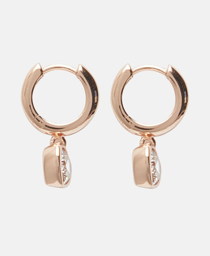 Lawrence Grey Jewelry Obručové náušnice Růžově zlatá 2