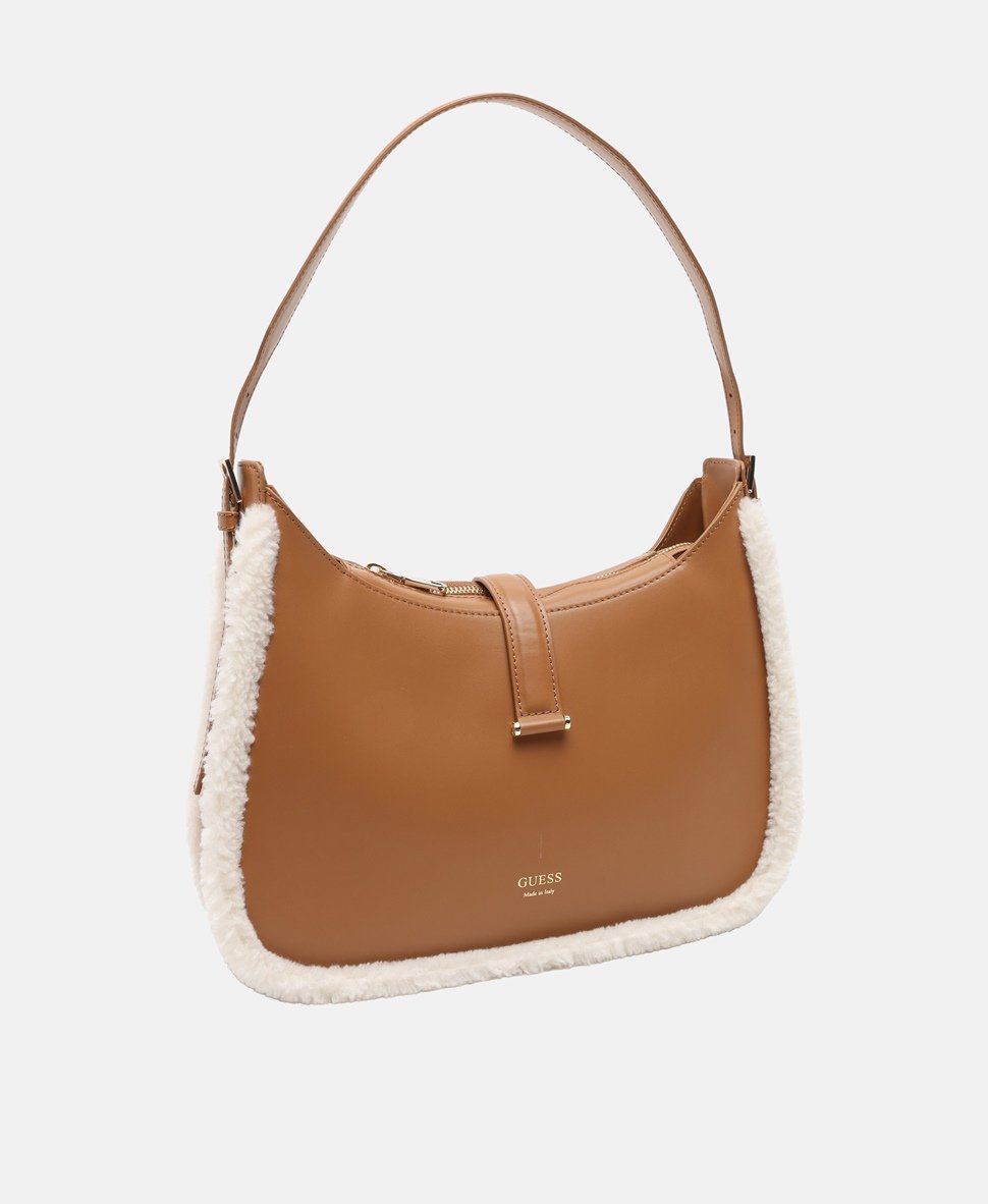 Guess kabelka přes rameno Hnědá 1