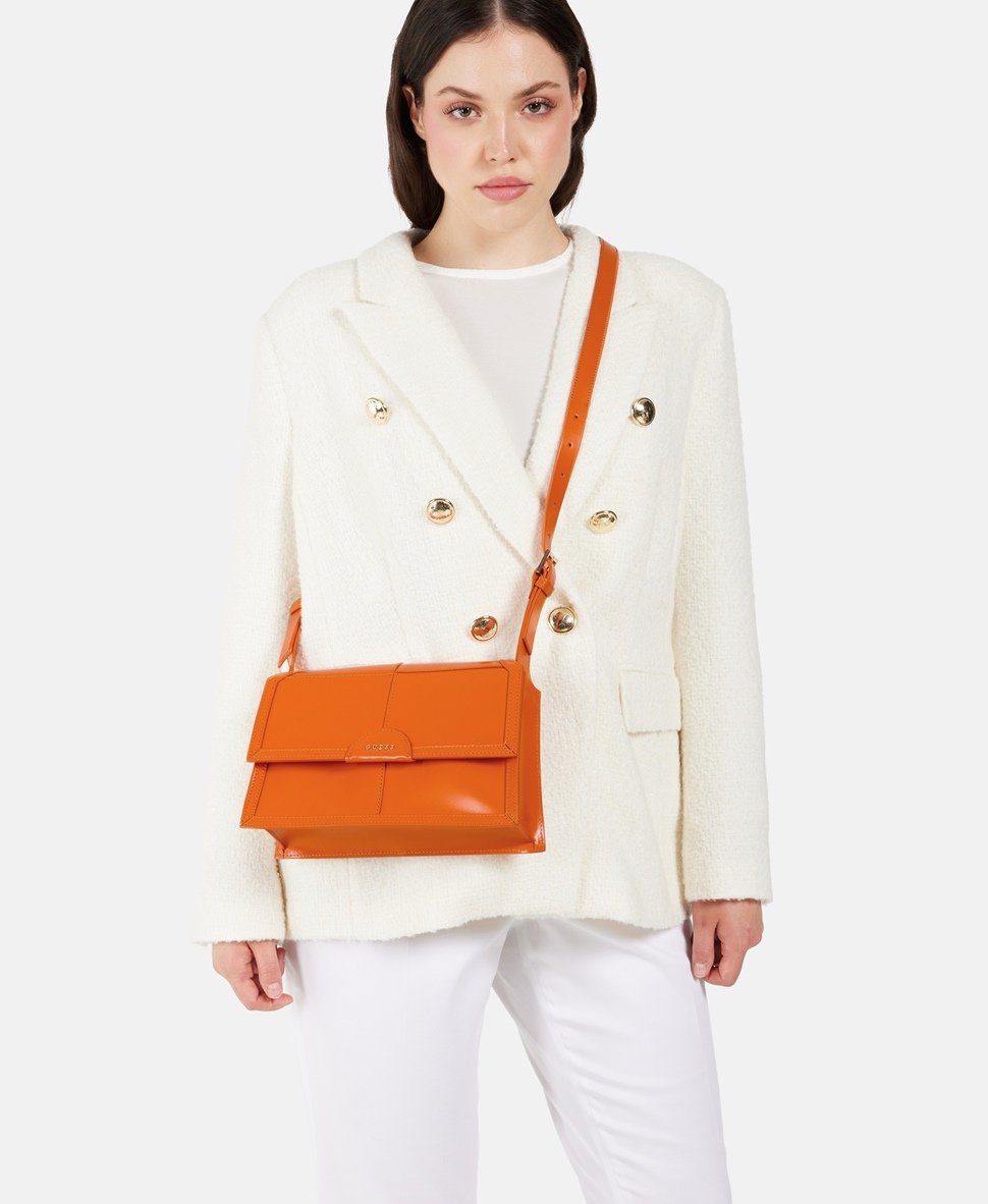 Guess kabelka přes rameno Oranžová 5