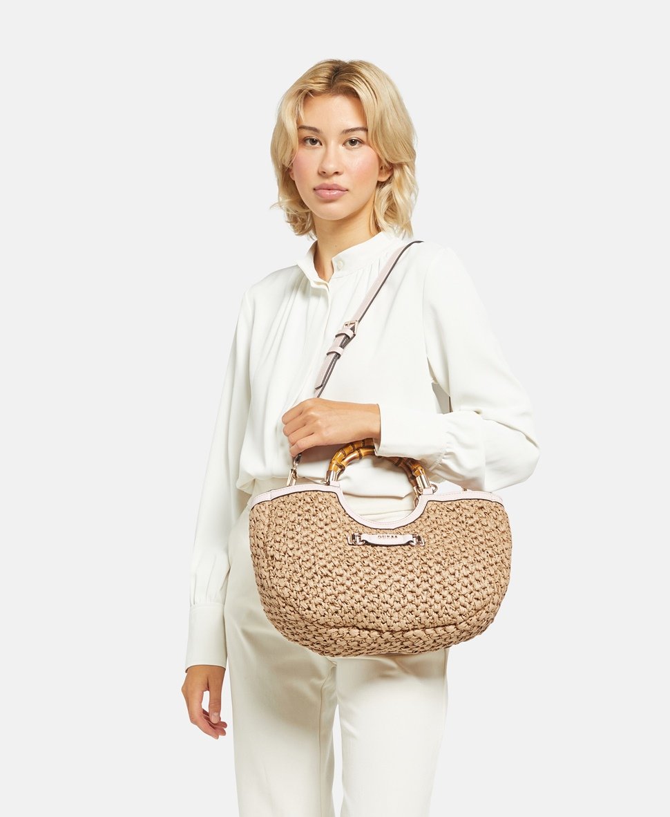 Guess kabelka přes rameno Přírodní 5