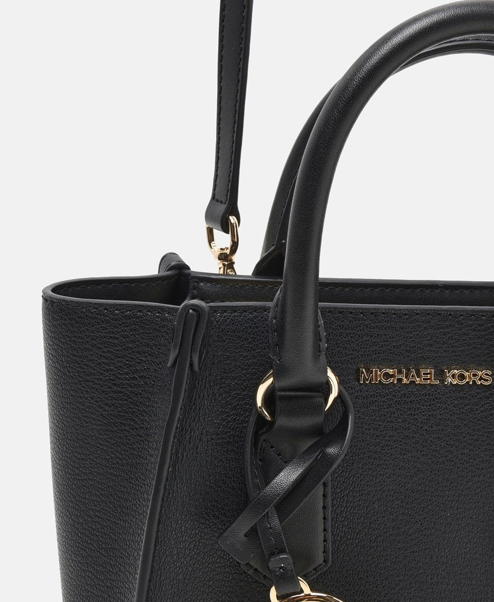 Michael Michael Kors kožená kabelka Černá 2