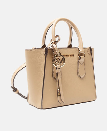 Michael Michael Kors kožená kabelka Camel 1