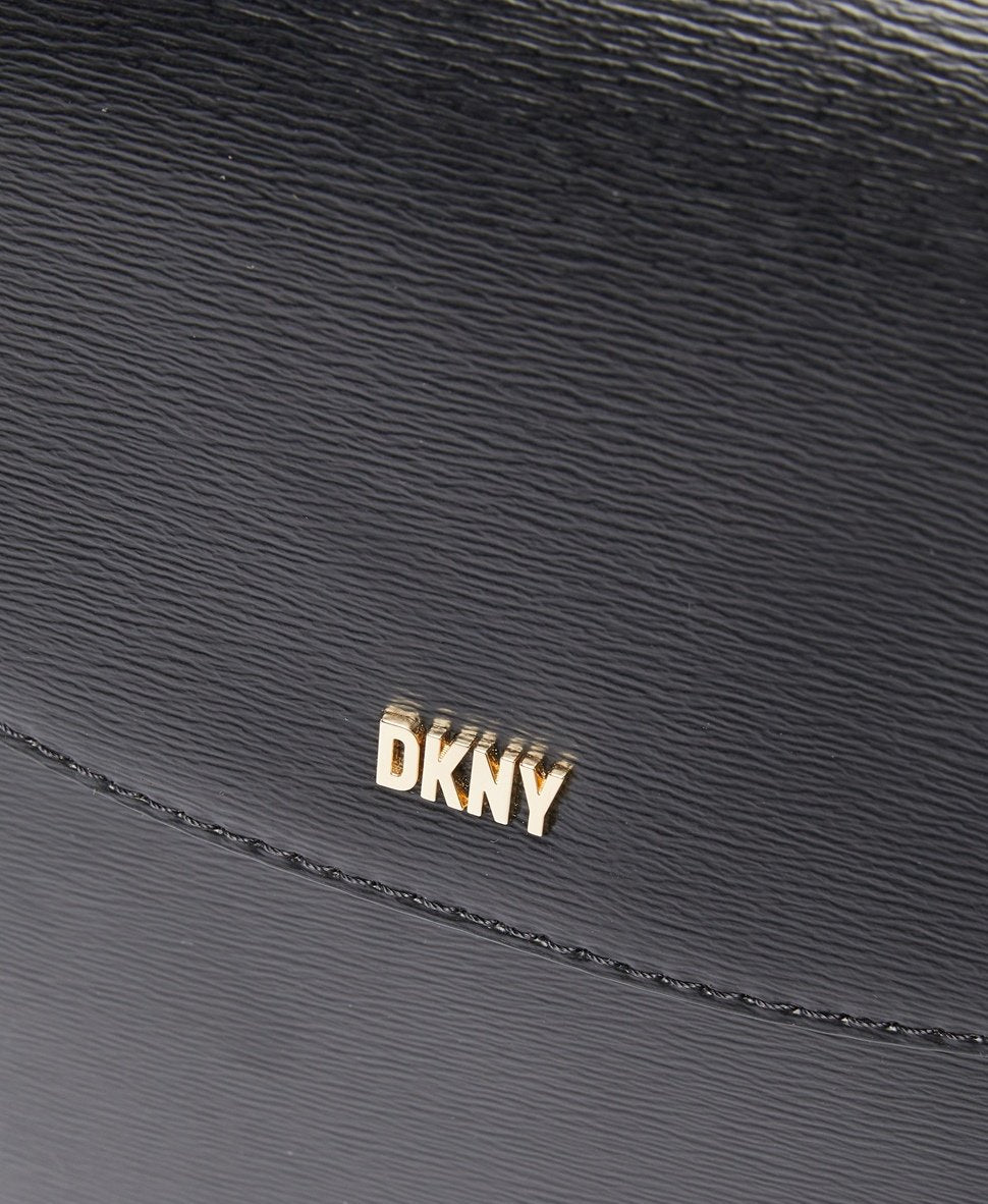 DKNY kožený batoh Černá 2
