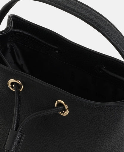 DKNY kožená hobo kabelka Černá 3