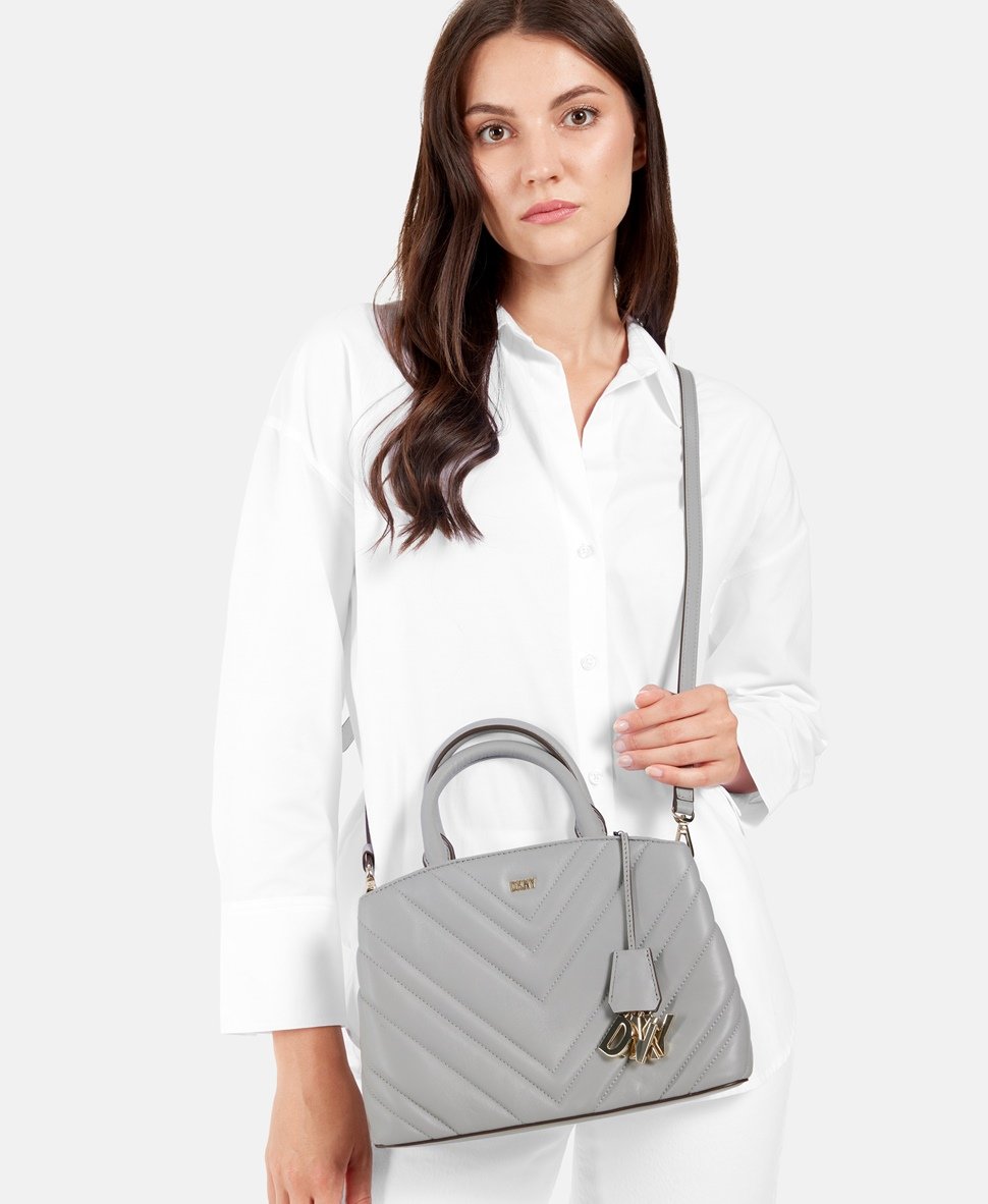 DKNY kabelka Šedá 5