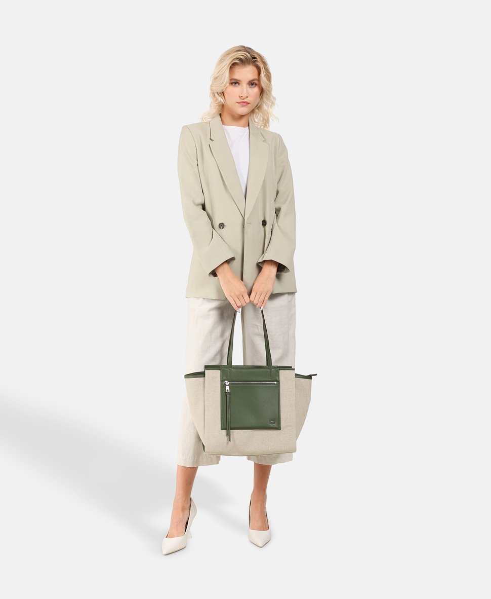 DKNY kabelka tote Přírodní 5